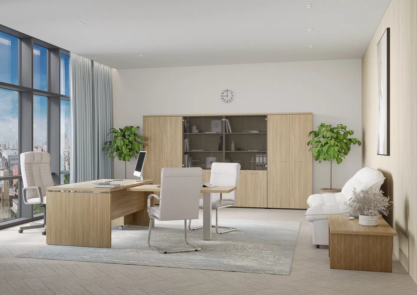 Мебель в кабинет руководителя Эконом класс