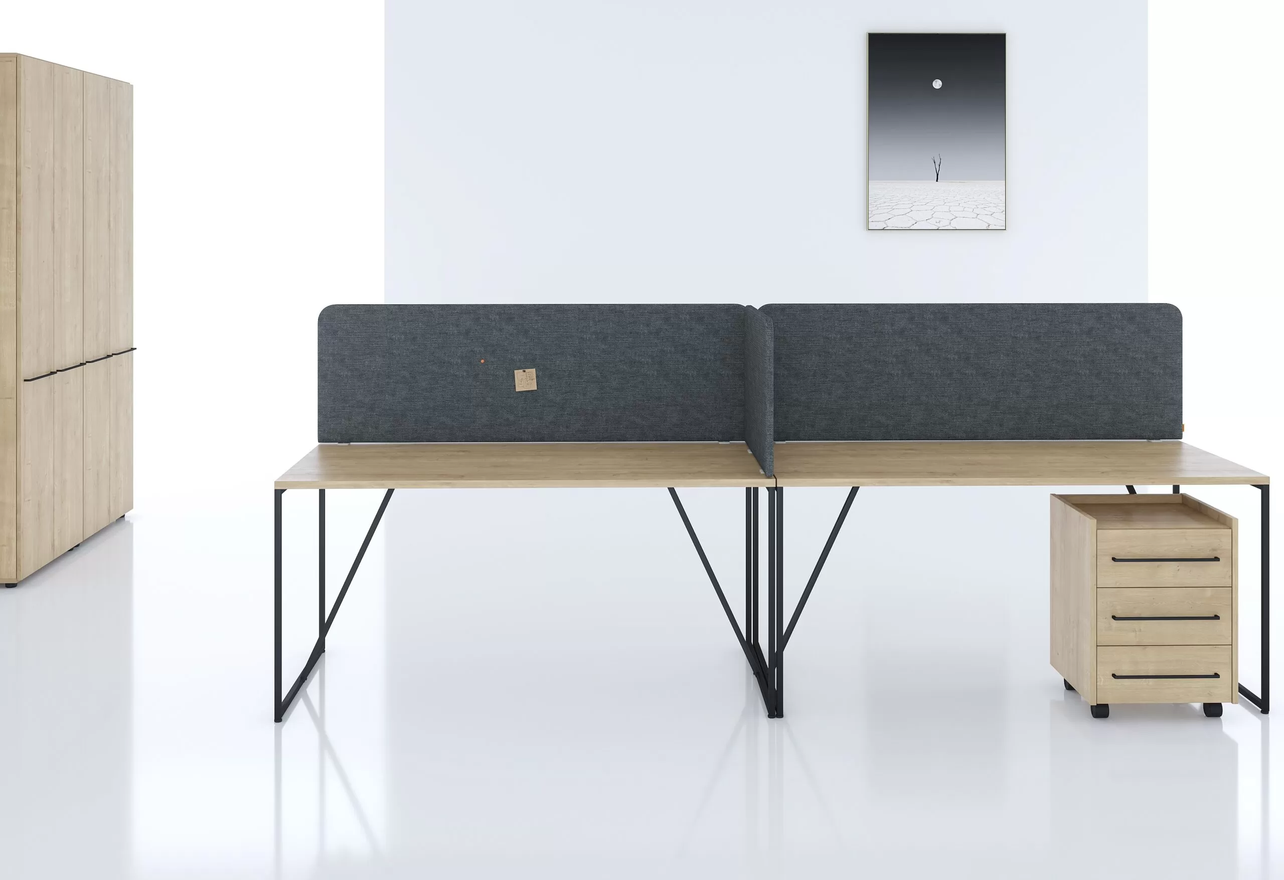 Настольные перегородки для офисных столов