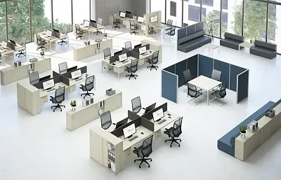 Серия проектной мебели для офиса со склада!